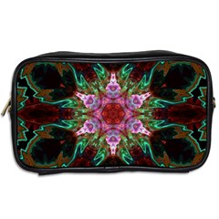 Fractal Pink Star Toiletries Bag (Two Sides) from ArtsNow.com Back