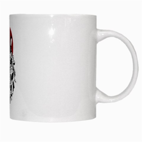 Kimono Girl White Mug from ArtsNow.com Right