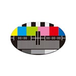 Tv Sticker Oval (10 pack)