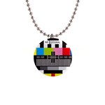 Tv 1  Button Necklace