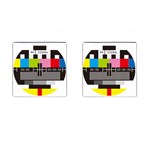 Tv Cufflinks (Square)