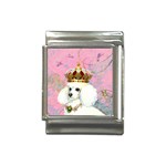 White Poodle Princess Print 5 By 6 Zazzle Copy Italian Charm (13mm)