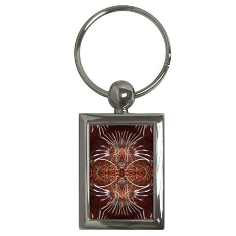 earthfeathers Key Chain (Rectangle) from ArtsNow.com Front