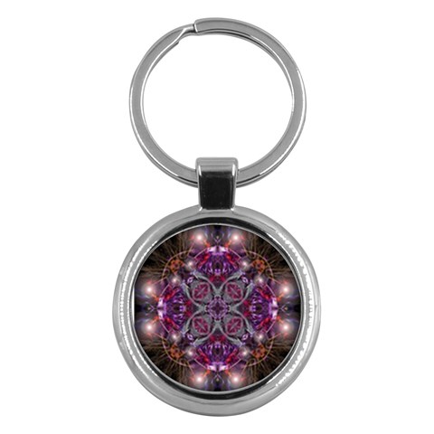 Fractal Art #911 Key Chain (Round) from ArtsNow.com Front