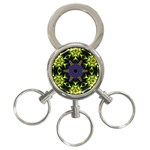 Fractal Art: May011-002 3-Ring Key Chain