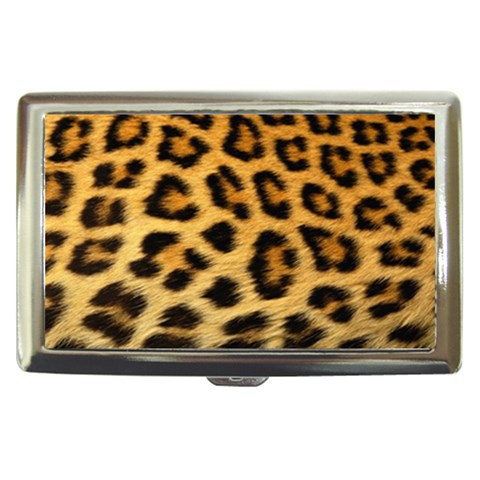 Cheetah Cigarette Money Case from ArtsNow.com Front