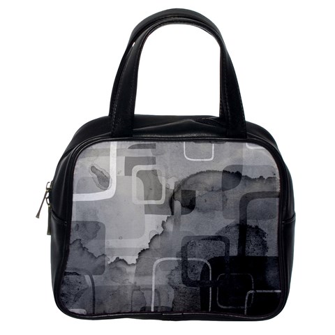 black Classic Handbag (Two Sides) from ArtsNow.com Back