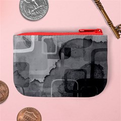 black Mini Coin Purse from ArtsNow.com Back