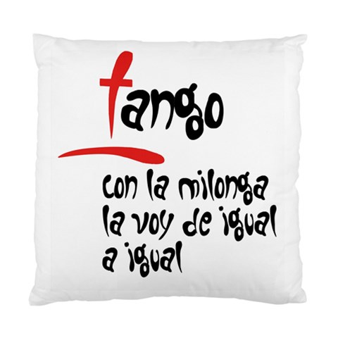 Milonga Cushion Case (Two Sides) from ArtsNow.com Front