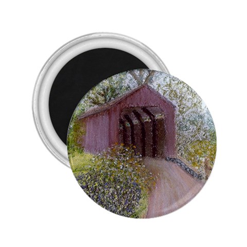 Coveredbridge300 2.25  Magnet from ArtsNow.com Front