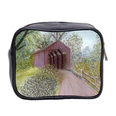 Coveredbridge300 Mini Toiletries Bag (Two Sides) from ArtsNow.com Back