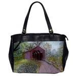 Coveredbridge300 Oversize Office Handbag (One Side)