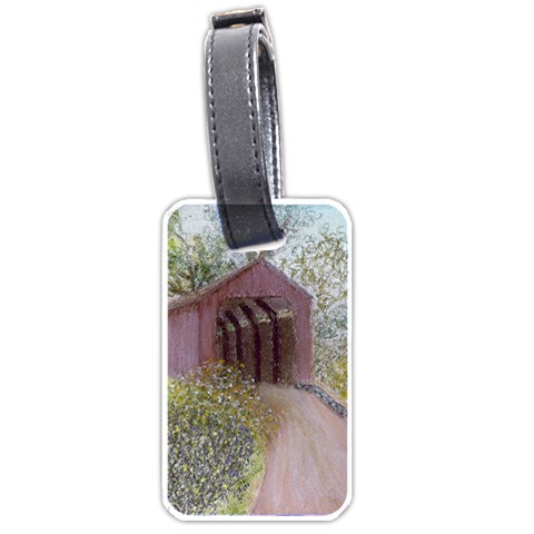 Coveredbridge300 Luggage Tag (one side) from ArtsNow.com Front