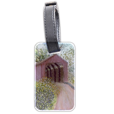 Coveredbridge300 Luggage Tag (two sides) from ArtsNow.com Front