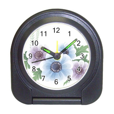 Flower028 Travel Alarm Clock from ArtsNow.com Front