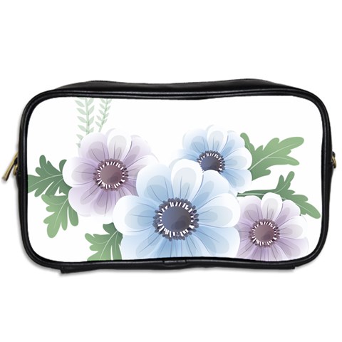 Flower028 Toiletries Bag (Two Sides) from ArtsNow.com Back