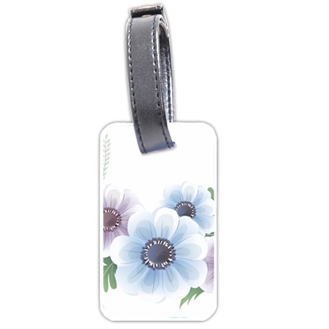 Flower028 Luggage Tag (one side) from ArtsNow.com Front