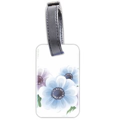 Flower028 Luggage Tag (two sides) from ArtsNow.com Front