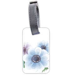 Flower028 Luggage Tag (two sides) from ArtsNow.com Back