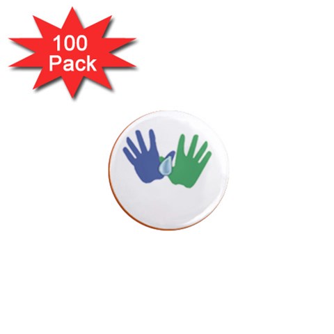 Hand 1  Mini Magnet (100 pack)  from ArtsNow.com Front