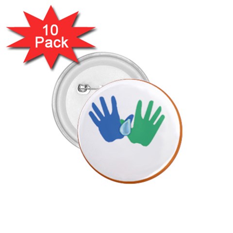 Hand 1.75  Button (10 pack)  from ArtsNow.com Front