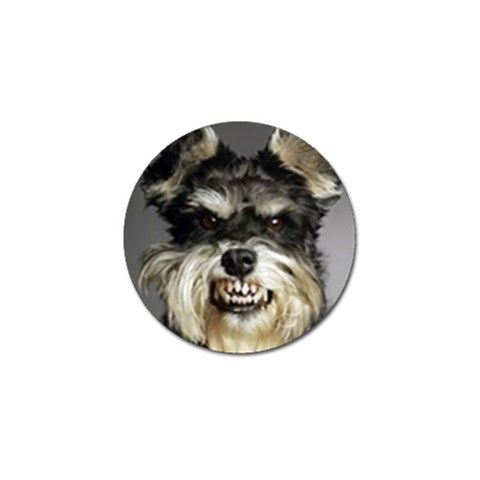 Animals Dogs Funny Dog 013643  Golf Ball Marker from ArtsNow.com Front