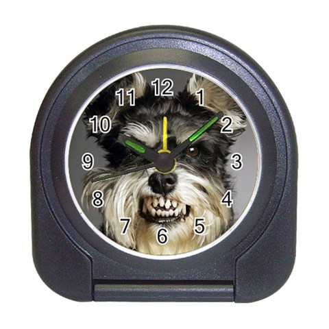 Animals Dogs Funny Dog 013643  Travel Alarm Clock from ArtsNow.com Front