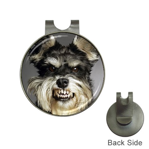 Animals Dogs Funny Dog 013643  Golf Ball Marker Hat Clip from ArtsNow.com Front