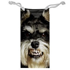 Animals Dogs Funny Dog 013643  Jewelry Bag from ArtsNow.com Front