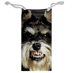 Animals Dogs Funny Dog 013643  Jewelry Bag from ArtsNow.com Back