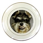 Animals Dogs Funny Dog 013643  Porcelain Plate