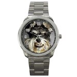 Animals Dogs Funny Dog 013643  Sport Metal Watch