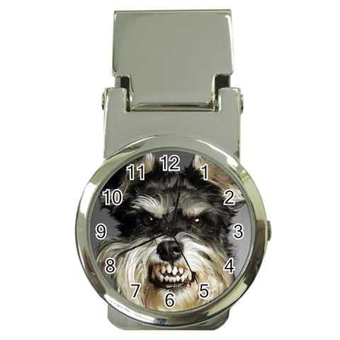 Animals Dogs Funny Dog 013643  Money Clip Watch from ArtsNow.com Front