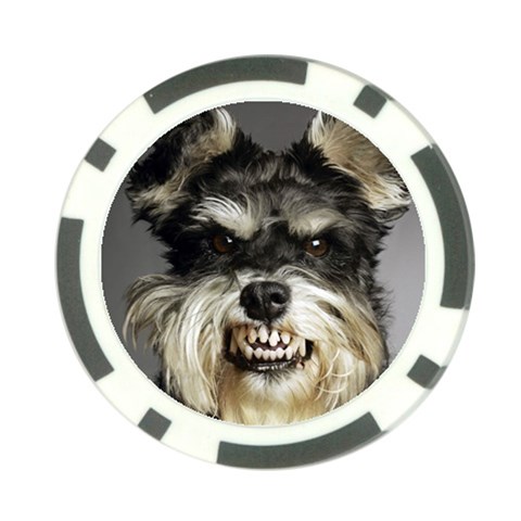 Animals Dogs Funny Dog 013643  Poker Chip Card Guard from ArtsNow.com Front