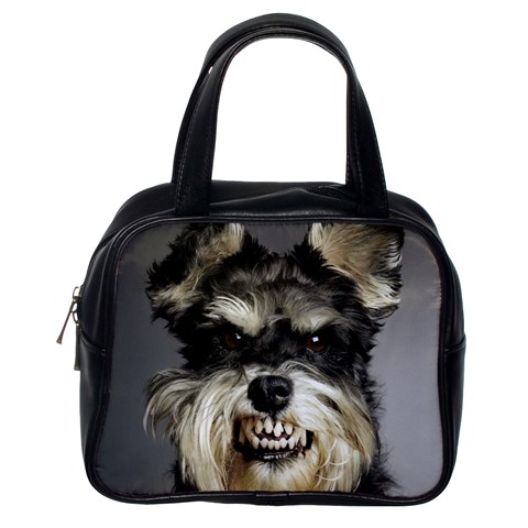 Animals Dogs Funny Dog 013643  Classic Handbag (One Side) from ArtsNow.com Front