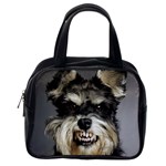 Animals Dogs Funny Dog 013643  Classic Handbag (One Side)