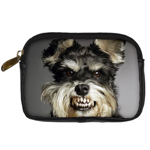 Animals Dogs Funny Dog 013643  Digital Camera Leather Case from ArtsNow.com Front