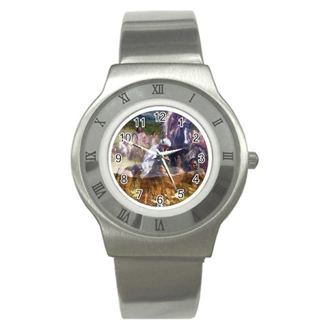 !ndn5 Stainless Steel Watch from ArtsNow.com Front