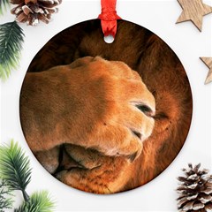 Animal Wallpapers 0028 Round Ornament (Two Sides) from ArtsNow.com Front