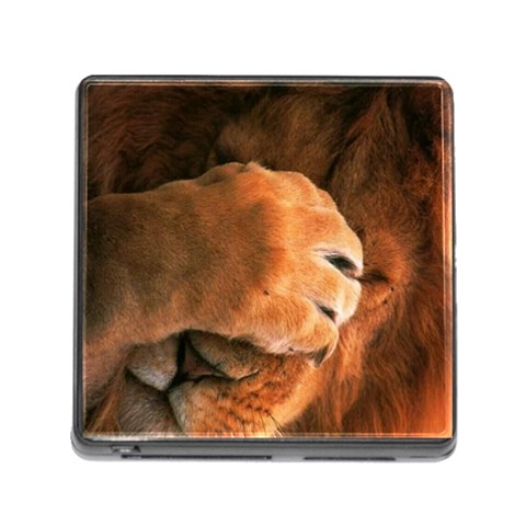 Animal Wallpapers 0028 Memory Card Reader with Storage (Square) from ArtsNow.com Front