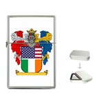 Half Irish American Crest (2) Flip Top Lighter