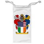 Half Irish American Crest (2) Jewelry Bag