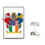 Half Irish American Crest (2) Flip Top Lighter