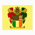 Half Irish American Crest (2) Glasses Cloth (Small)