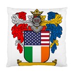 Half Irish American Crest (2) Cushion Case (One Side)