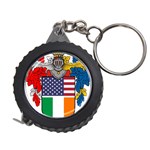 Half Irish American Crest (2) Measuring Tape