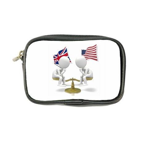 Heritage American/British Coin Purse from ArtsNow.com Front