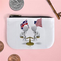 Heritage American/British Mini Coin Purse from ArtsNow.com Front