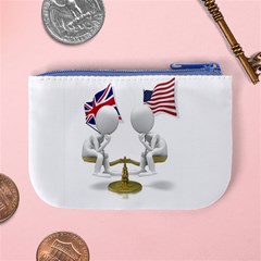 Heritage American/British Mini Coin Purse from ArtsNow.com Back