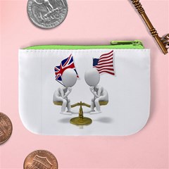 Heritage American/British Mini Coin Purse from ArtsNow.com Back